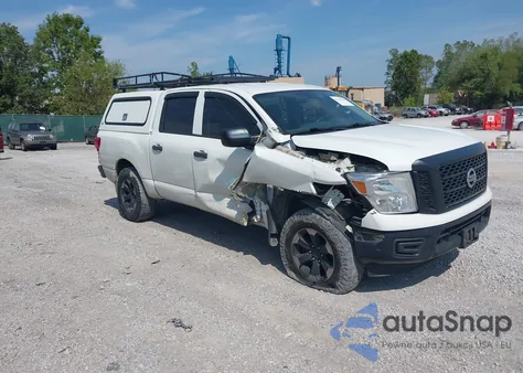 2018 Nissan Titan S из США, поврежденный, VIN 1N6AA1EJ3JN551520